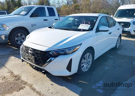 2024 Nissan Sentra S из США, поврежденный, VIN 3N1AB8BV9RY335236